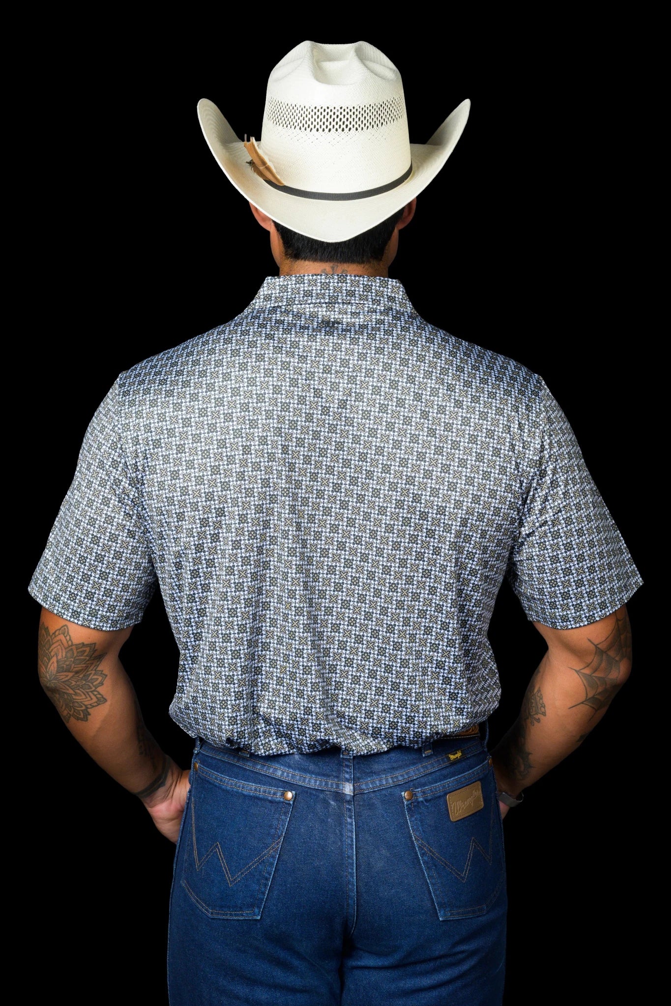 Ferrell - The Colton in Green Polo - Southern Soule Designs