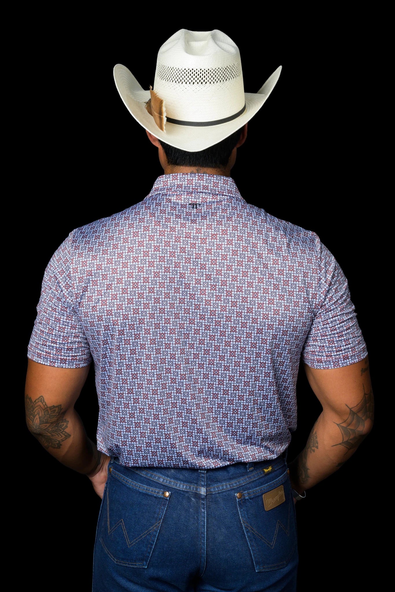 Ferrell - The Colton in Red Polo - Southern Soule Designs