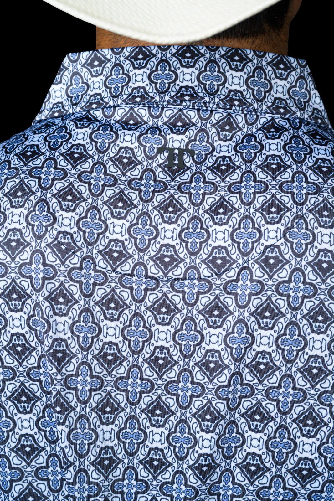 Ferrell - The Connor in Blue Polo - Southern Soule Designs