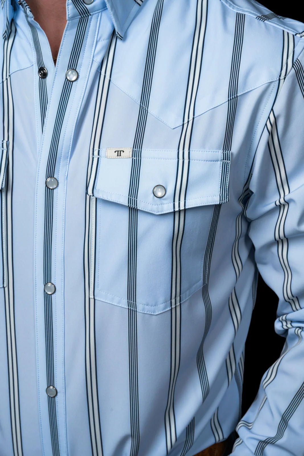 Ferrell - The Denver Long Sleeve Pearl Snap Shirt - Southern Soule Designs