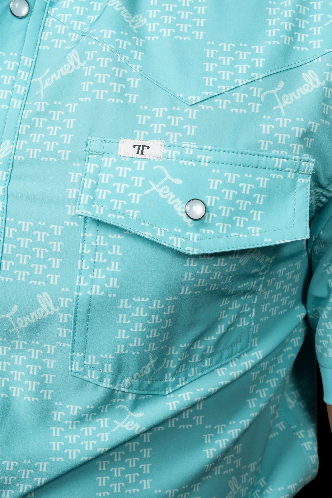 Ferrell-The Flynn Short Sleeve Snap Shirt - Southern Soule Designs