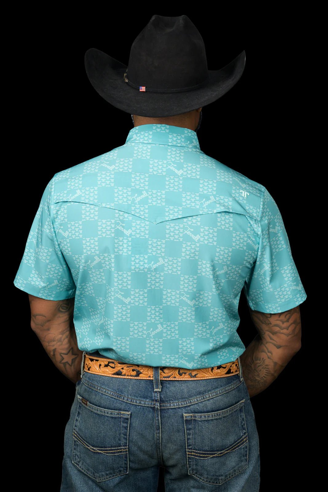 Ferrell-The Flynn Short Sleeve Snap Shirt - Southern Soule Designs