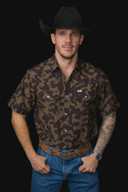 Ferrell - The Gage Short Sleeve Snap Shirt - Southern Soule Designs