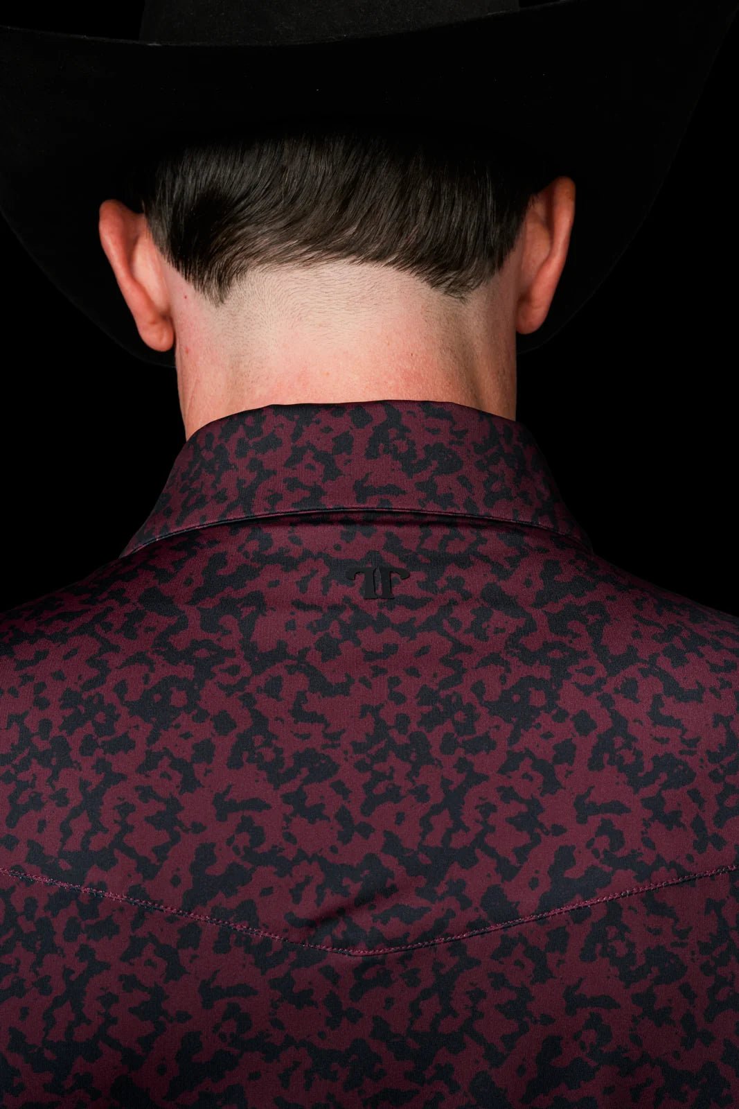 Ferrell - The Grant Polo in Maroon - Southern Soule Designs