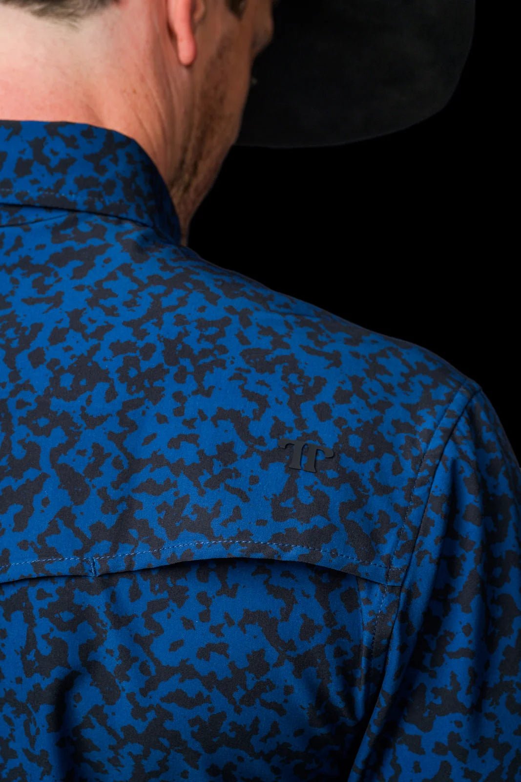Ferrell - The Grant Short Sleeve Shirt in Blue - Southern Soule Designs
