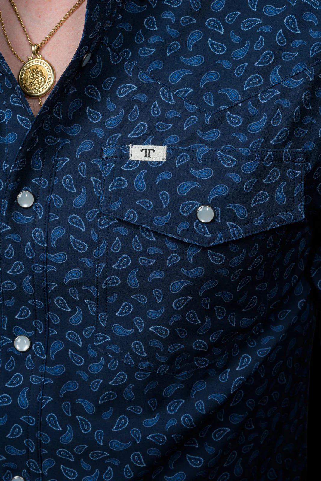 Ferrell - The Griffin Long Sleeve Pearl Snap Shirt - Southern Soule Designs