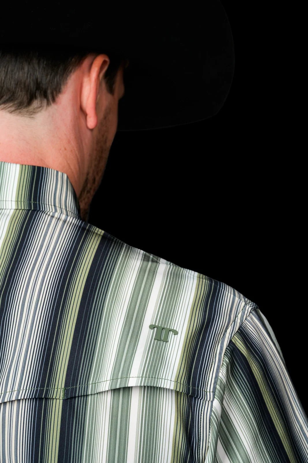Ferrell - The Harrison Green Short Sleeve Snap Shirt - Southern Soule Designs