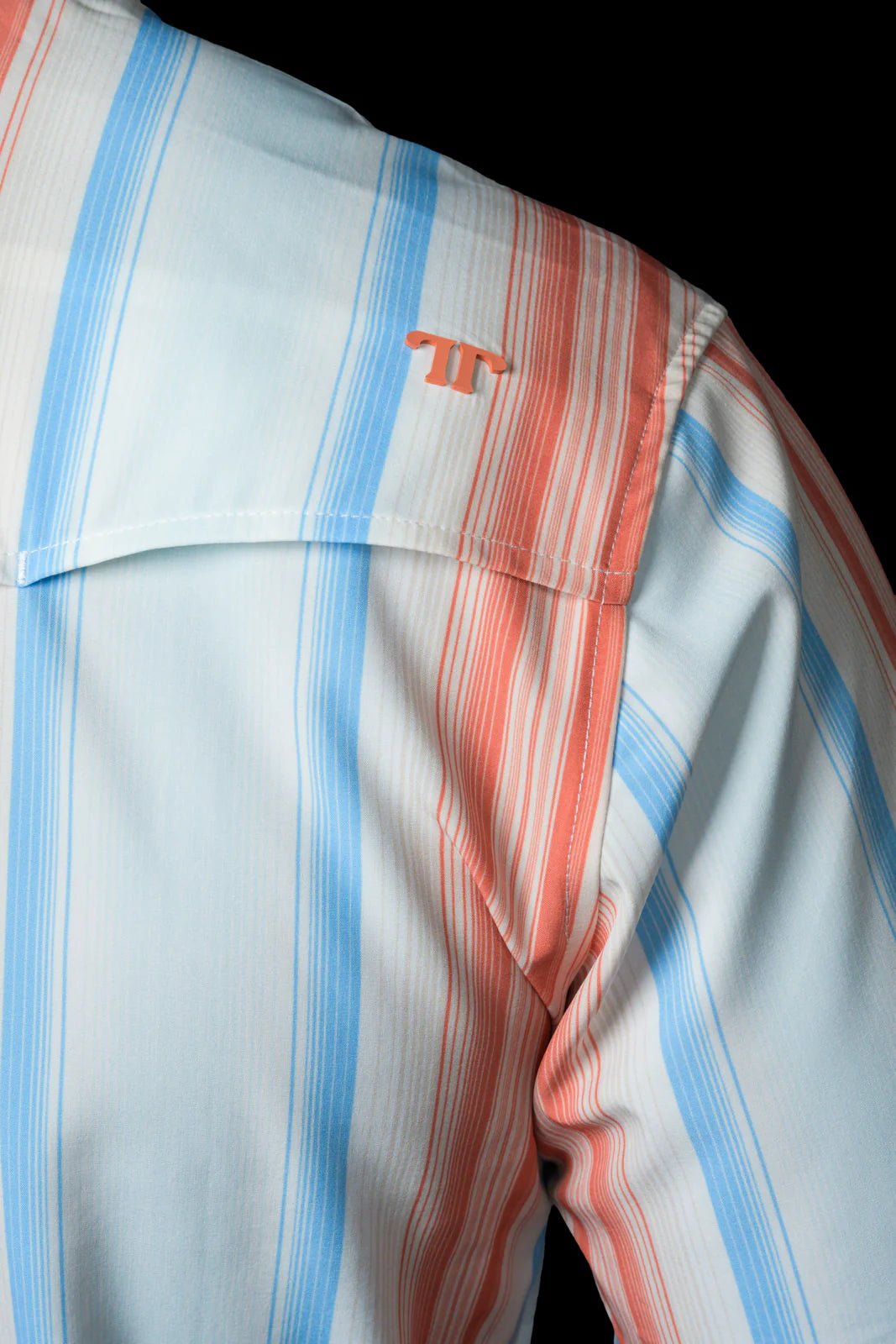 Ferrell - The Harrison Salmon Short Sleeve Snap Shirt - Southern Soule Designs