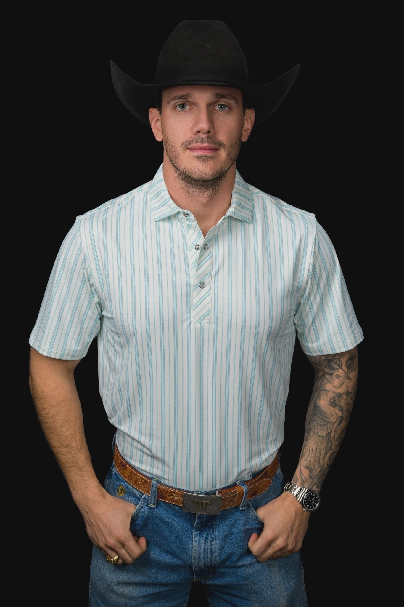 Ferrell - The Jack Green Polo - Southern Soule Designs