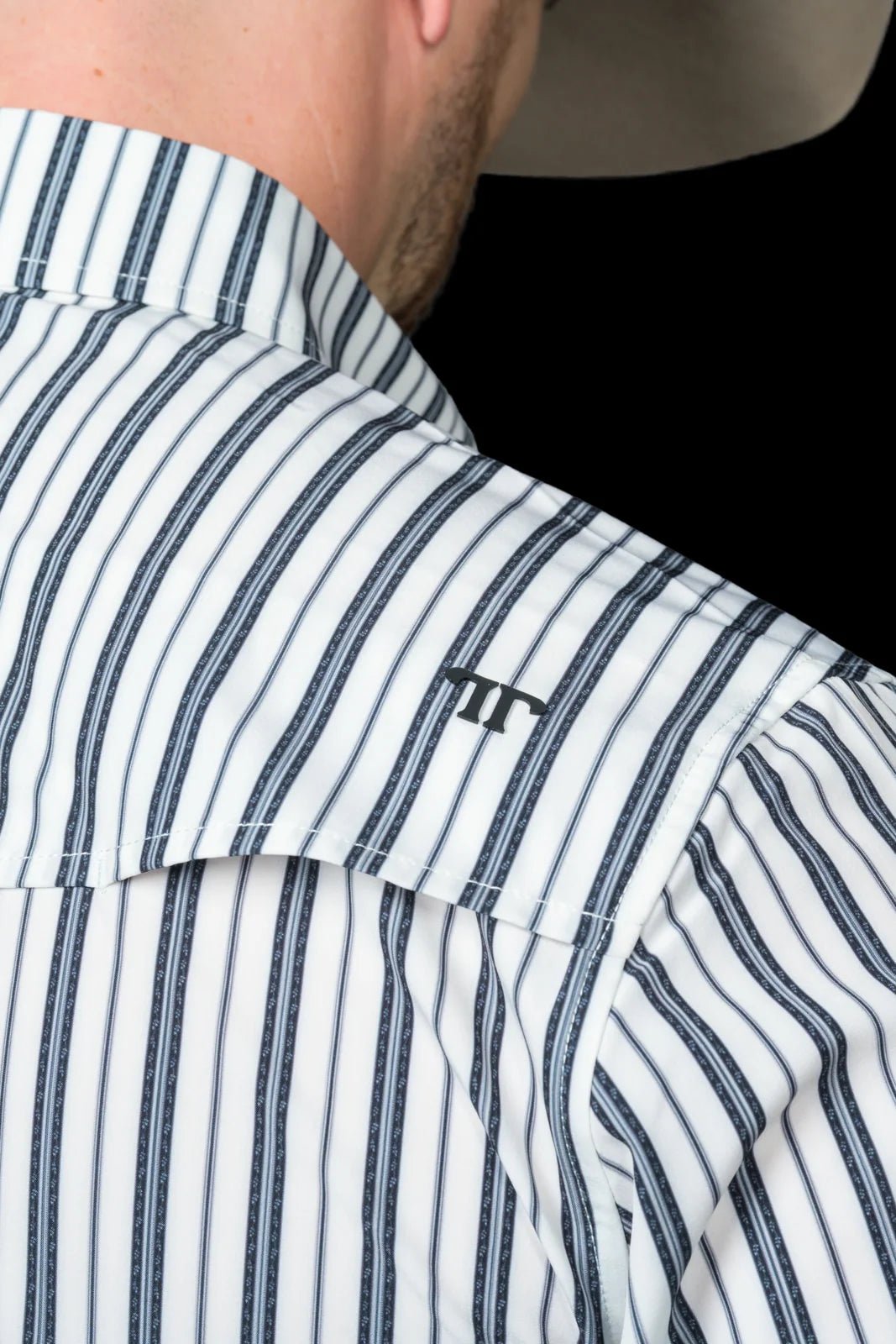 Ferrell - The Jack Short Sleeve Pearl Snap Shirt in Black - Southern Soule Designs