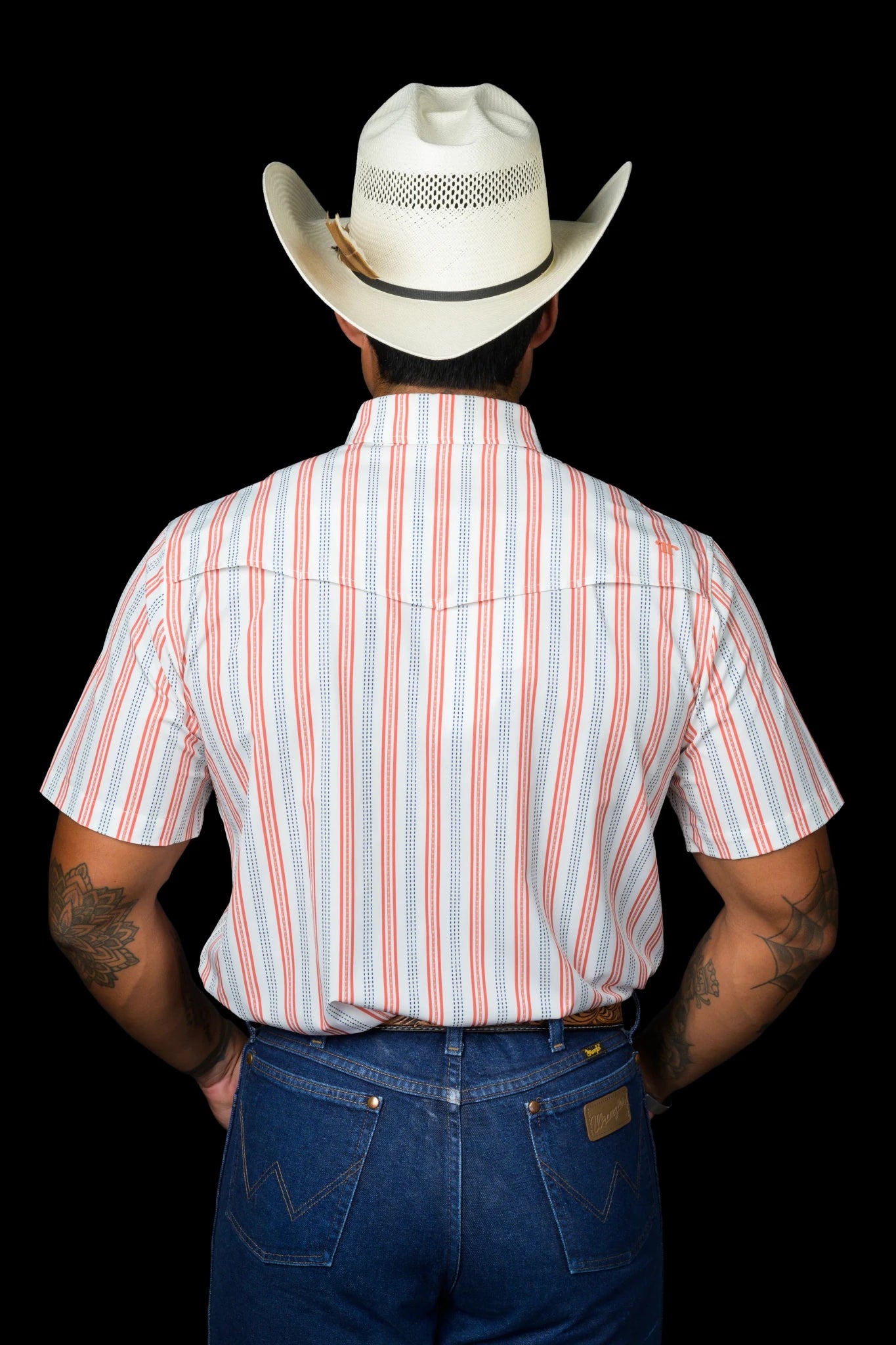 Ferrell - The Jake in Salmon Short Sleeve Snap Shirt - Southern Soule Designs