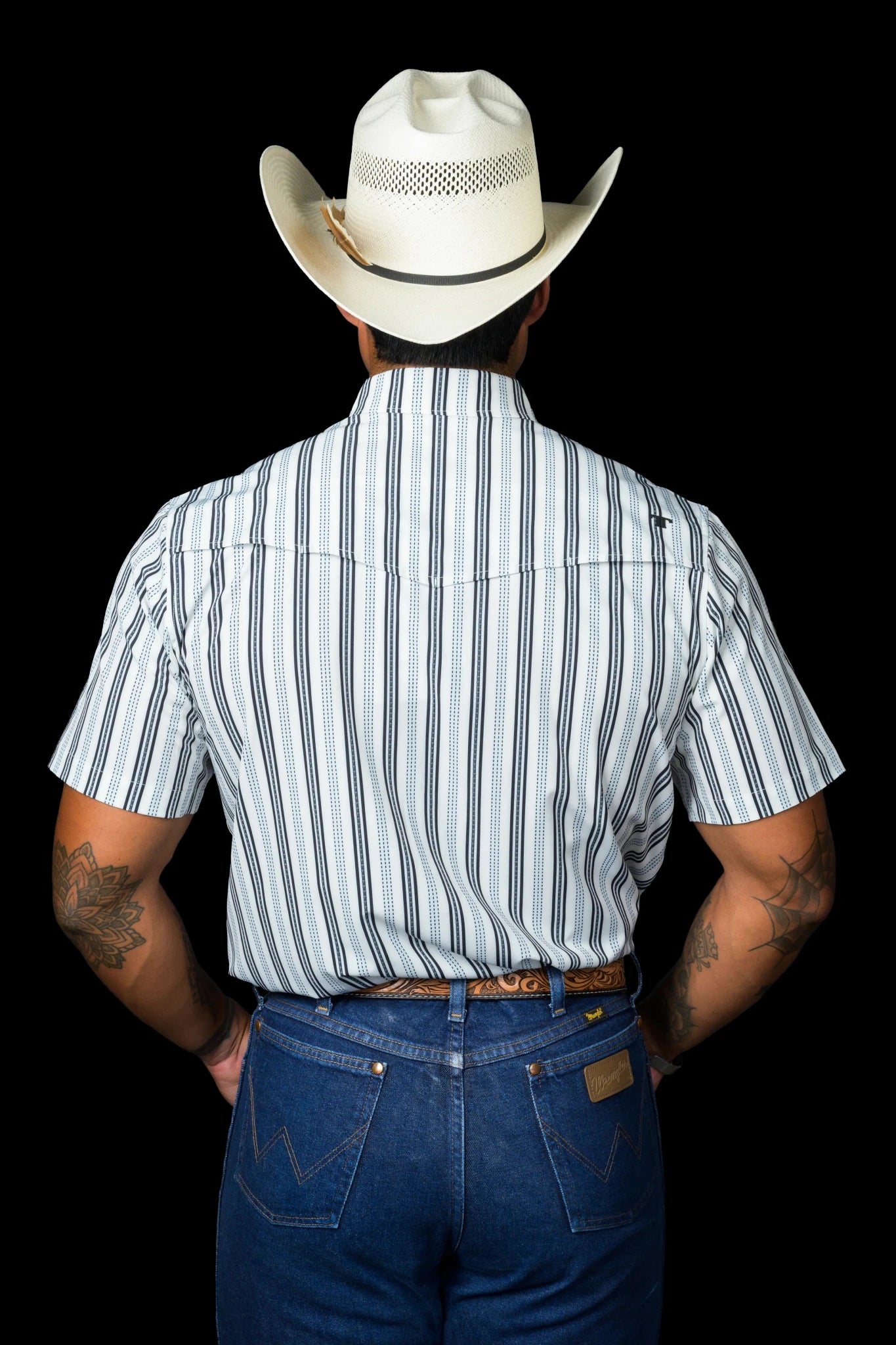 Ferrell - The Jake in White Short Sleeve Snap Shirt - Southern Soule Designs