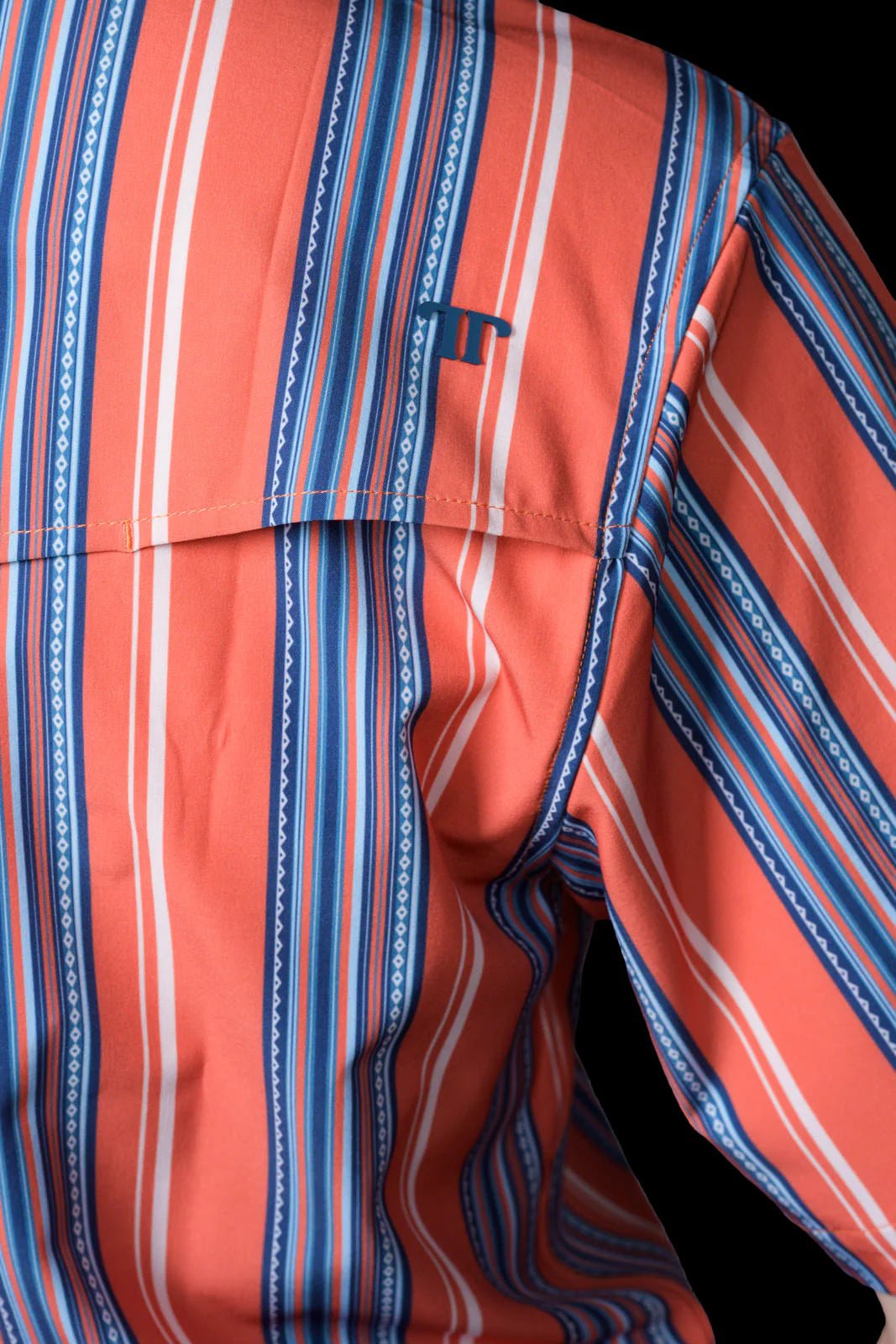 Ferrell - The James in Salmon Short Sleeve Snap Shirt - Southern Soule Designs