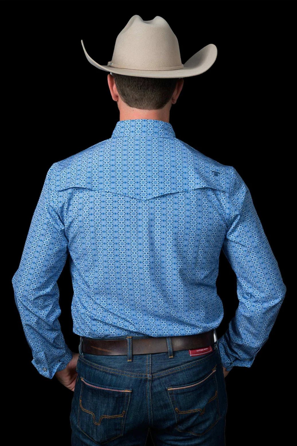 Ferrell - The Jesse Long Sleeve Pearl Snap Shirt - Southern Soule Designs