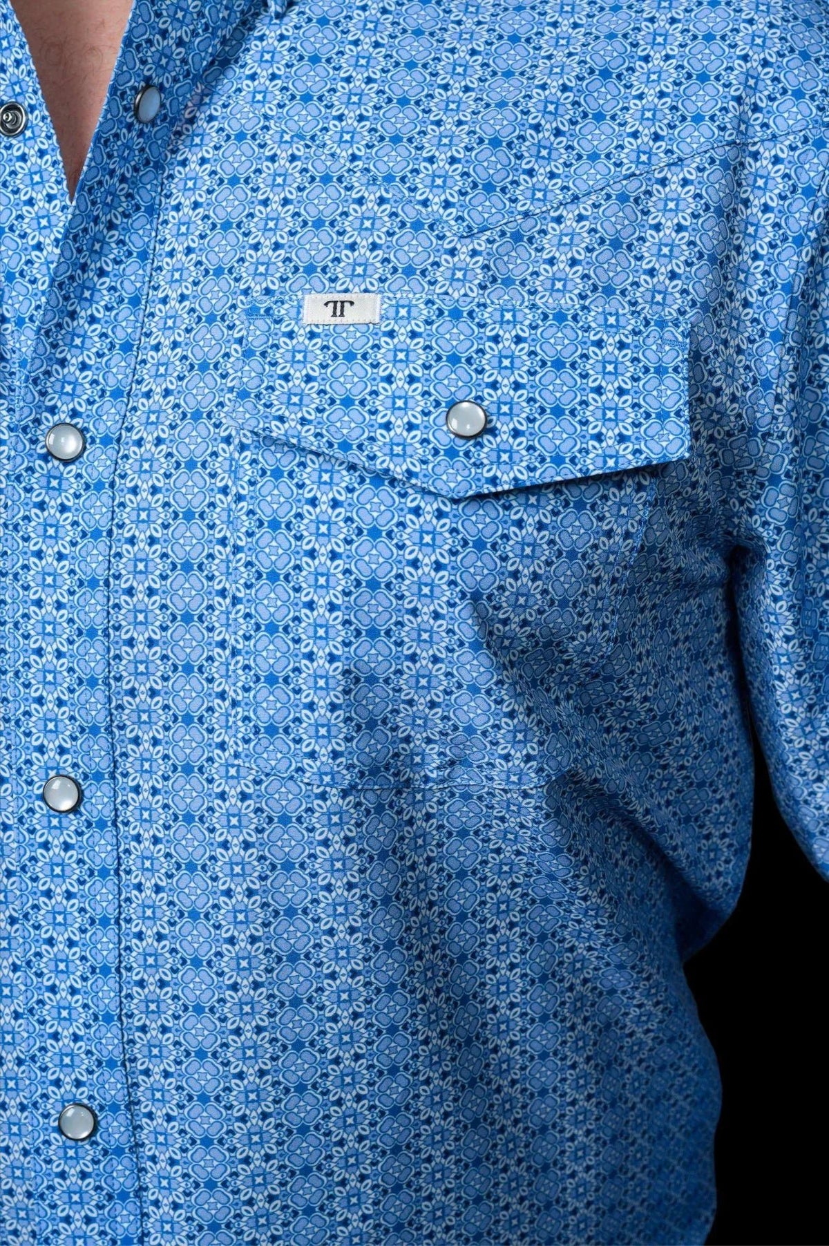 Ferrell - The Jesse Long Sleeve Pearl Snap Shirt - Southern Soule Designs