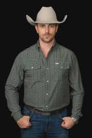 Ferrell - The Lawson Long Sleeve Pearl Snap Shirt - Southern Soule Designs