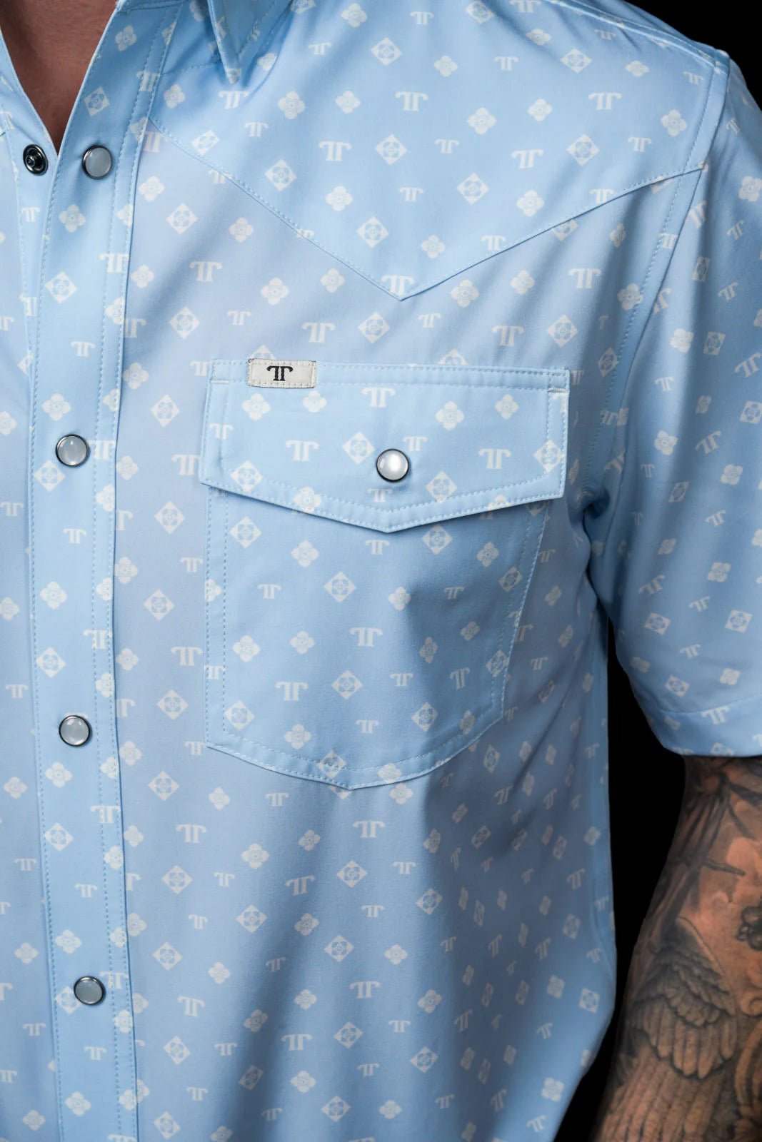 Ferrell - The Remi Short Sleeve Button Up - Southern Soule Designs