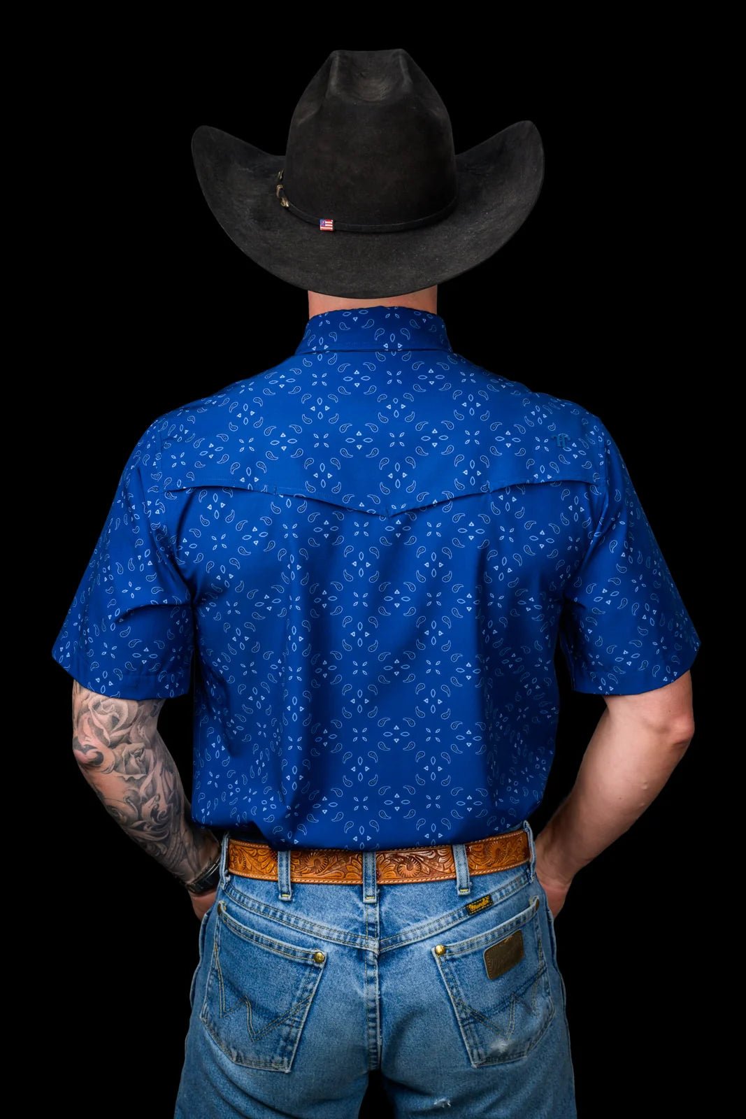 Ferrell - The Tanner Short Sleeve Snap Shirt - Southern Soule Designs