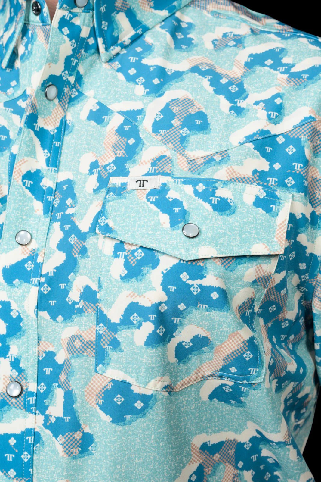Ferrell - The Travis Short Sleeve Snap Shirt - Southern Soule Designs