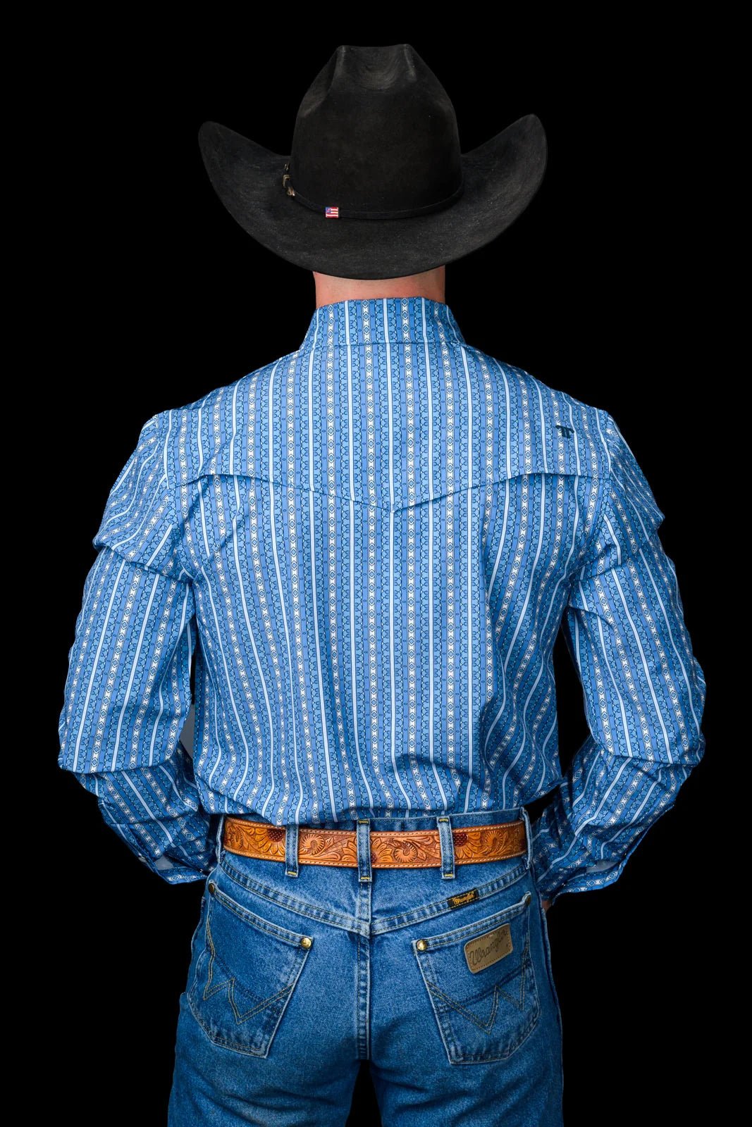 Ferrell - The Walker Long Sleeve Pearl Snap Shirt - Southern Soule Designs