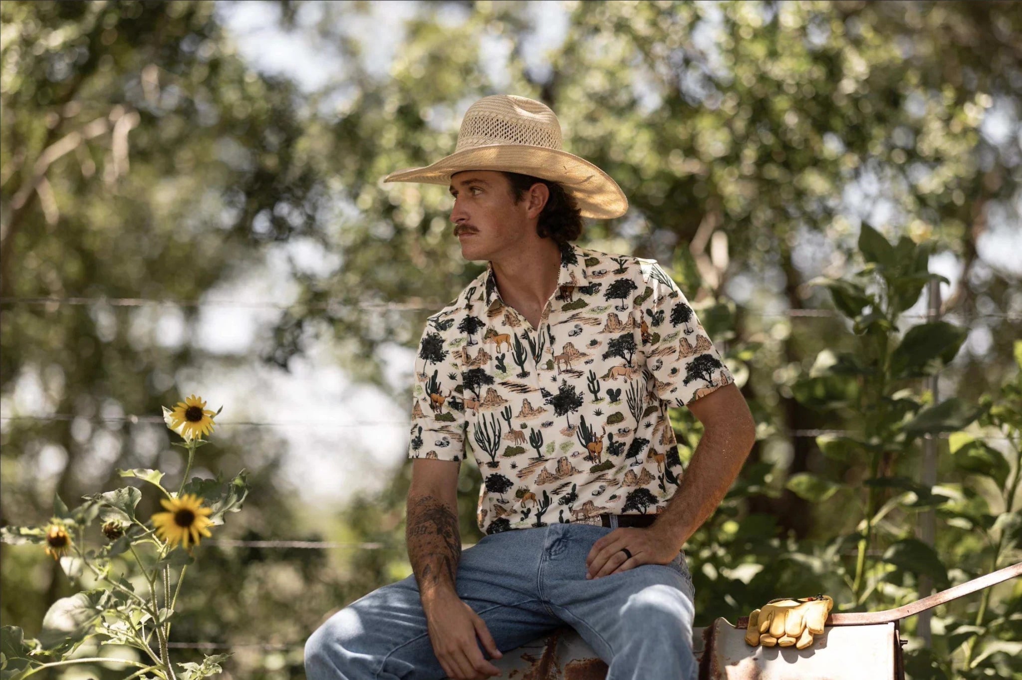 Ferrell - The Wilder Pearl Snap Polo - Southern Soule Designs