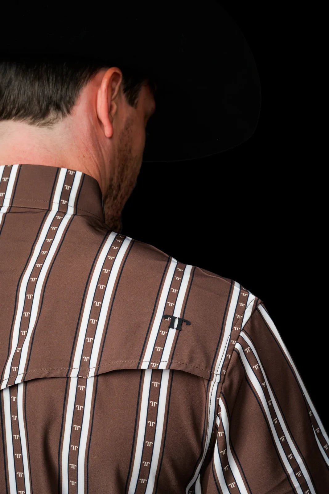 Ferrell - Tucker Brown Short Sleeve Snap Shirt - Southern Soule Designs
