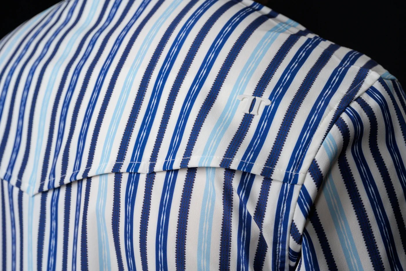 Ferrell - Wyatt Blue Short Sleeve Snap Shirt - Southern Soule Designs