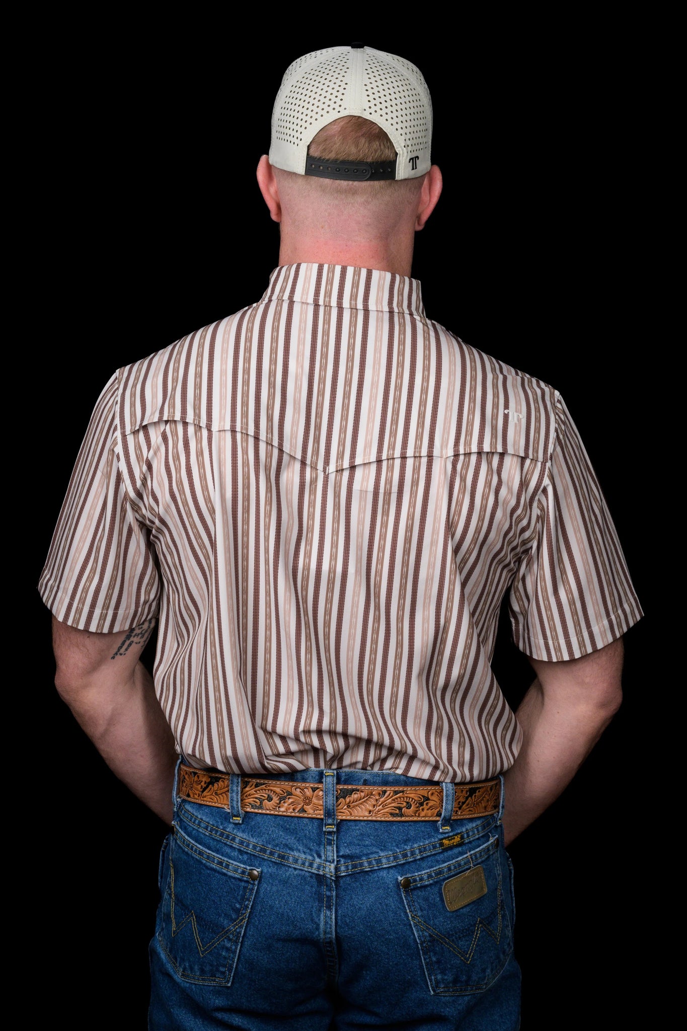 Ferrell - Wyatt Brown Short Sleeve Snap Shirt - Southern Soule Designs