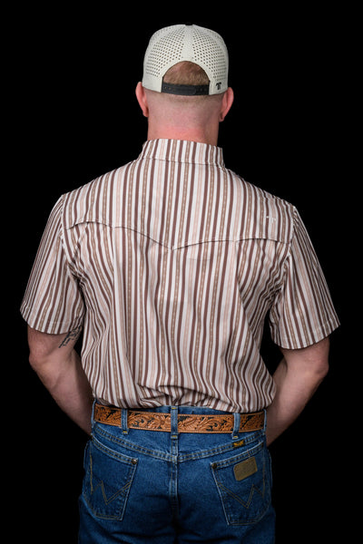 Ferrell - Wyatt Brown Short Sleeve Snap Shirt - Southern Soule Designs