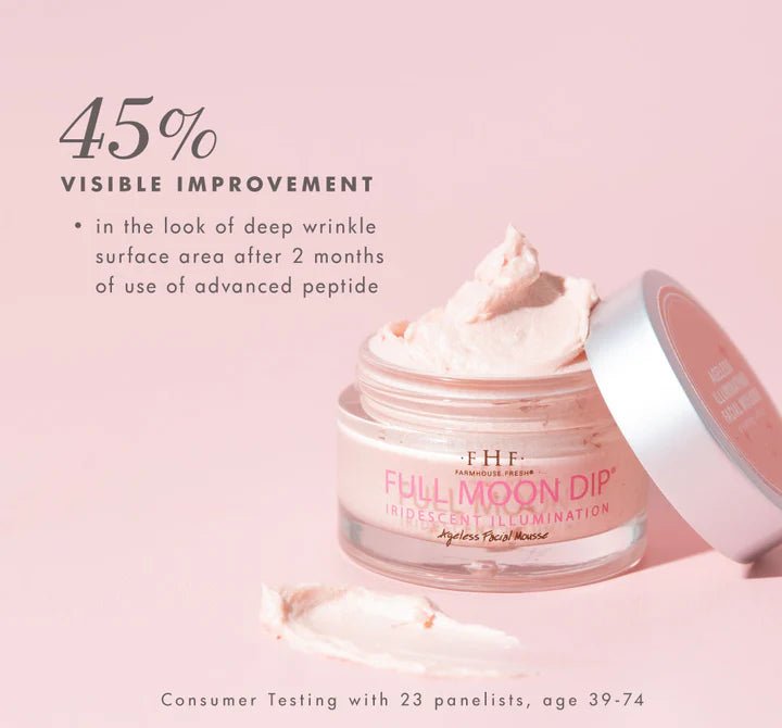 FHF Full Moon Dip Ageless Facial Mousse 1.7 oz - Southern Soule Designs