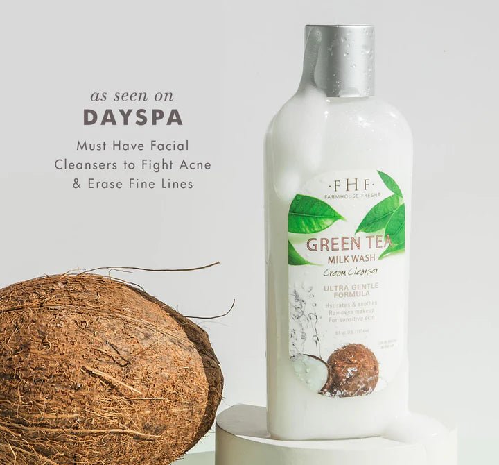 FHF Green Tea Milk Wash 6 oz - Southern Soule Designs