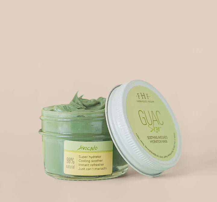 FHF Guac Star Soothing Avocado Hydration Mask 4oz - Southern Soule Designs