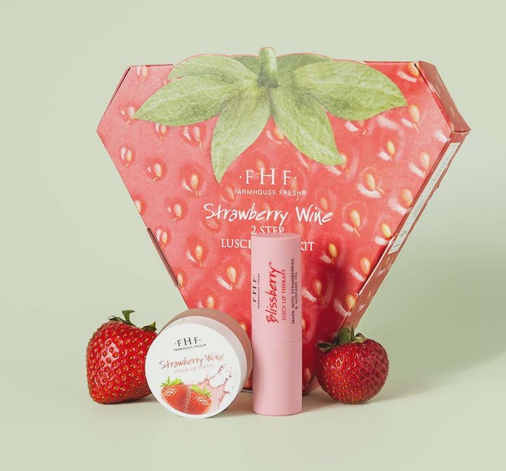 FHF Strawberry Wine 2 - Step Lucious Lip Kit - Southern Soule Designs