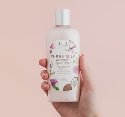 FHF Three Milk Whipfoliant Ageless Cleanser 6 oz - Southern Soule Designs