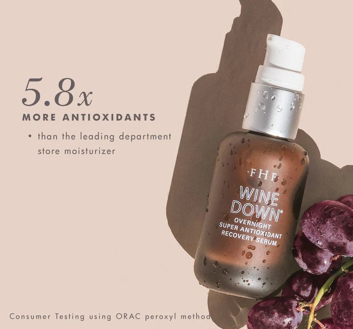FHF Wine Down Over Night Antioxidant Serum - Southern Soule Designs