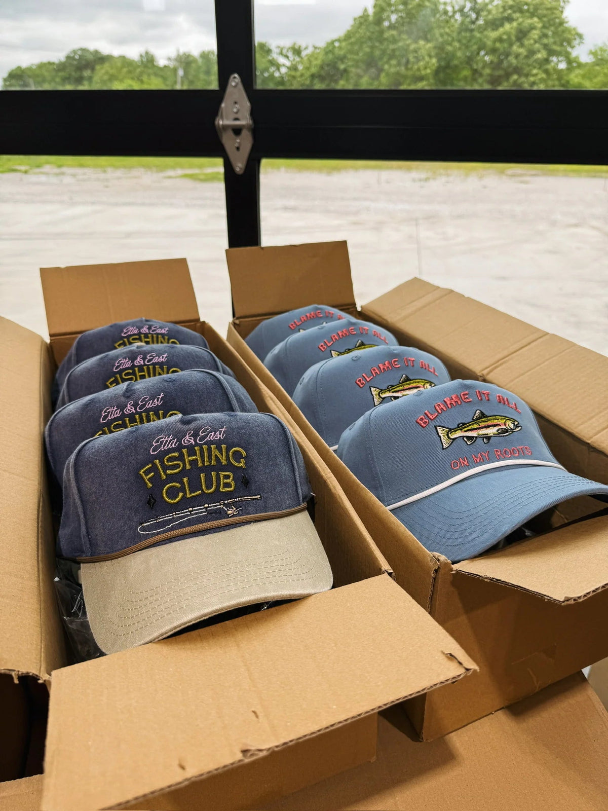Fishing Club Trucker Hat - Southern Soule Designs