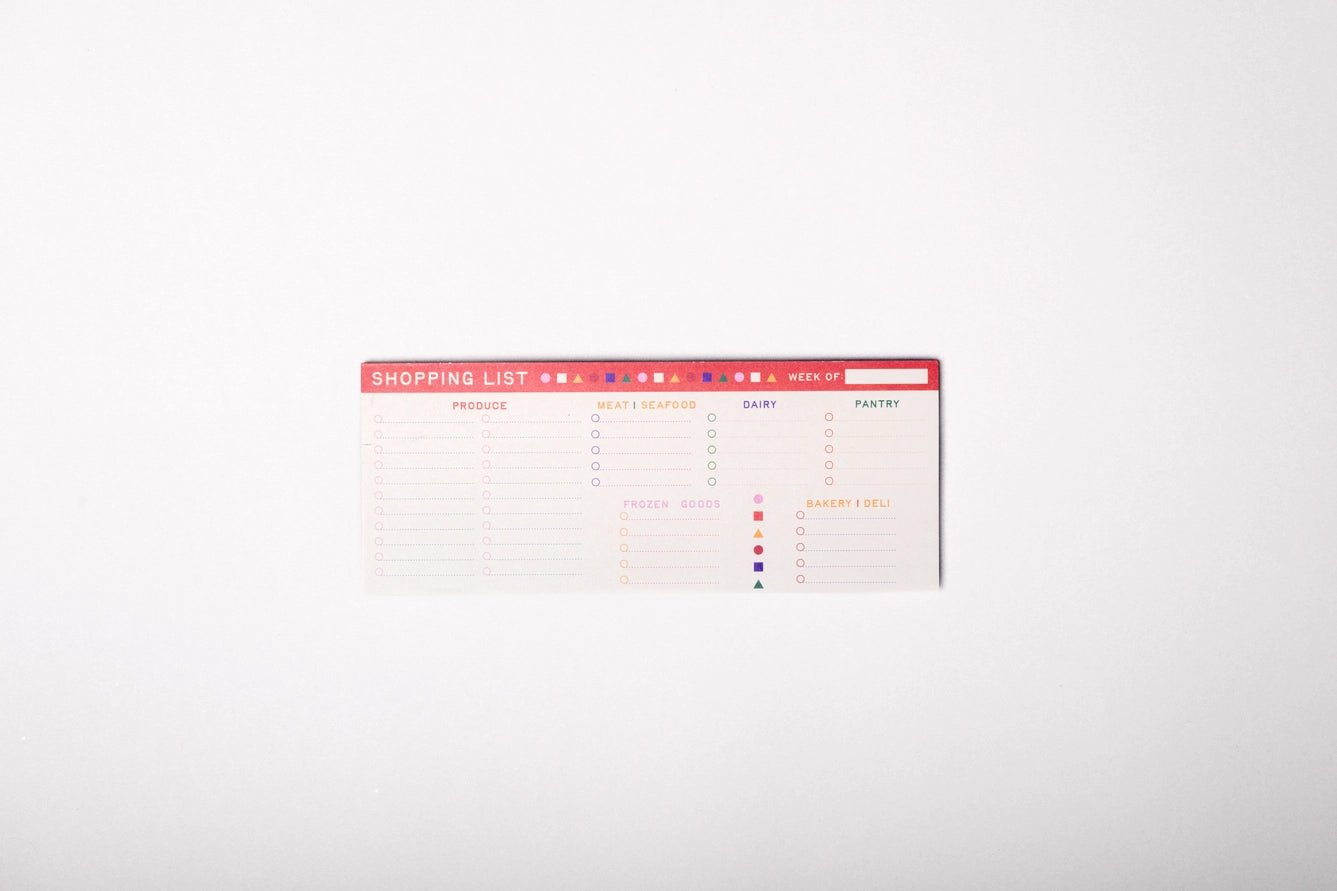 Floral Meal Planner and Shopping List Set - Southern Soule Designs