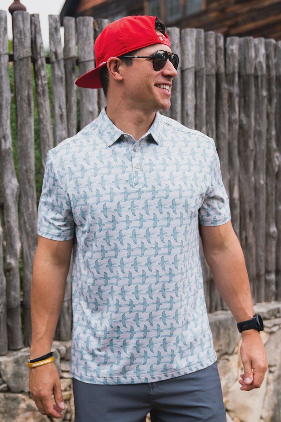 Flying Ducks Performance Polo - Southern Soule Designs