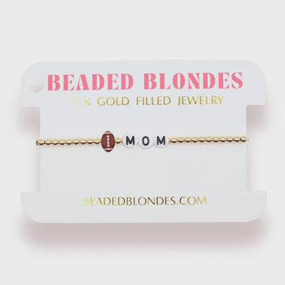 Football Mom Bracelet - Southern Soule Designs