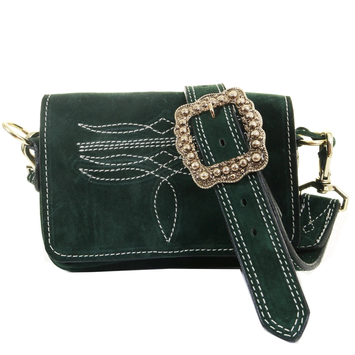 Forest Green Bum Bag BUM11 - Southern Soule Designs