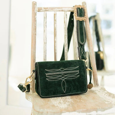 Forest Green Bum Bag BUM11 - Southern Soule Designs