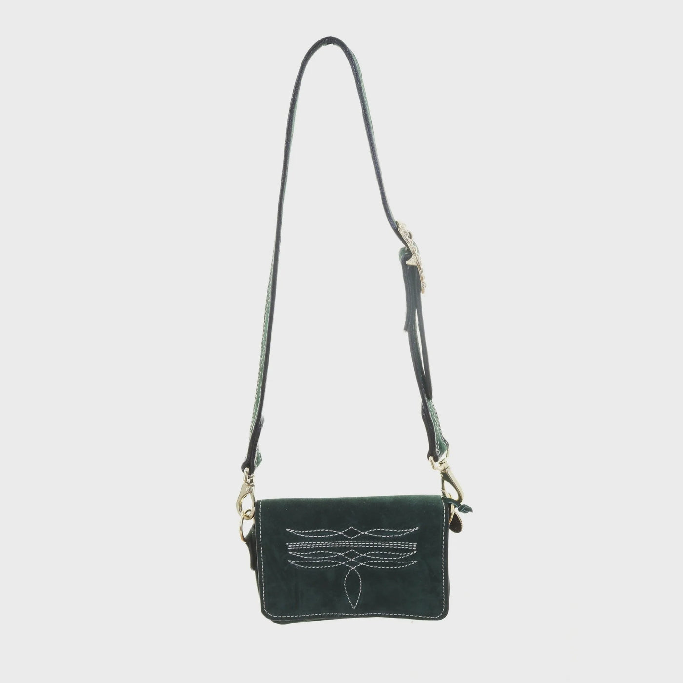 Forest Green Bum Bag BUM11 - Southern Soule Designs