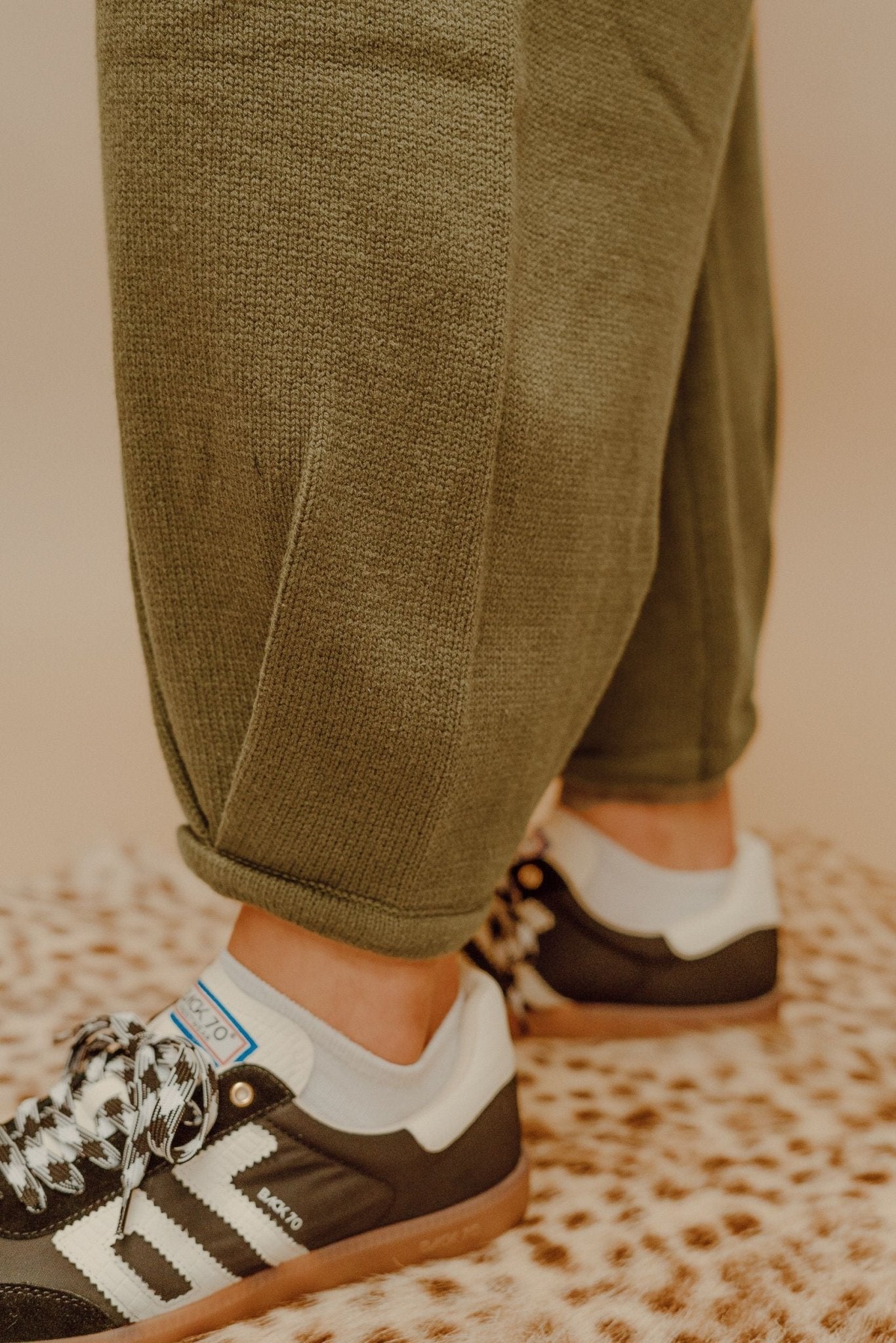 Forest Green Knit Pants - Southern Soule Designs