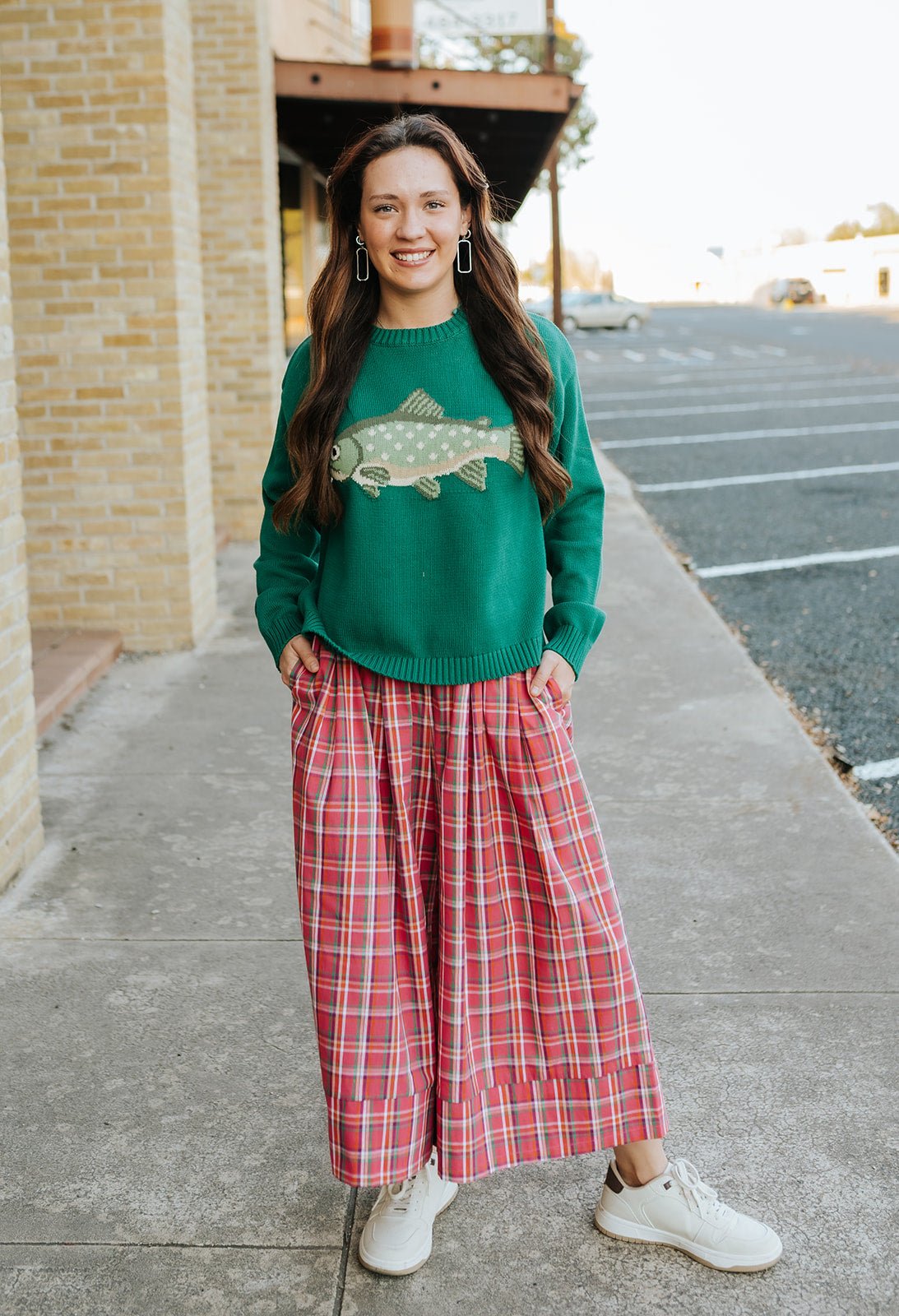 Forrest Fish Sweater WL25 - 12103 - Southern Soule Designs