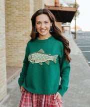 Forrest Fish Sweater WL25 - 12103 - Southern Soule Designs