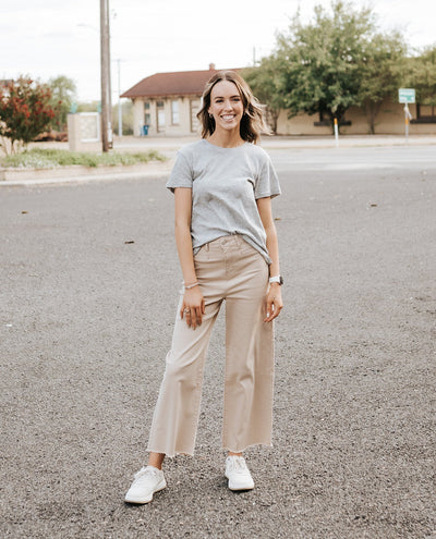 Foundation Slub Tee Classic Heather Grey ZT253912 - Southern Soule Designs