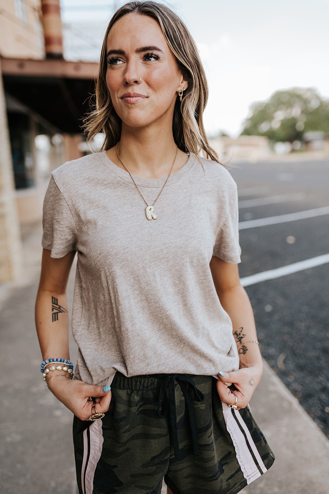 Foundation Slub Tee Heather Ash ZT253912S - Southern Soule Designs