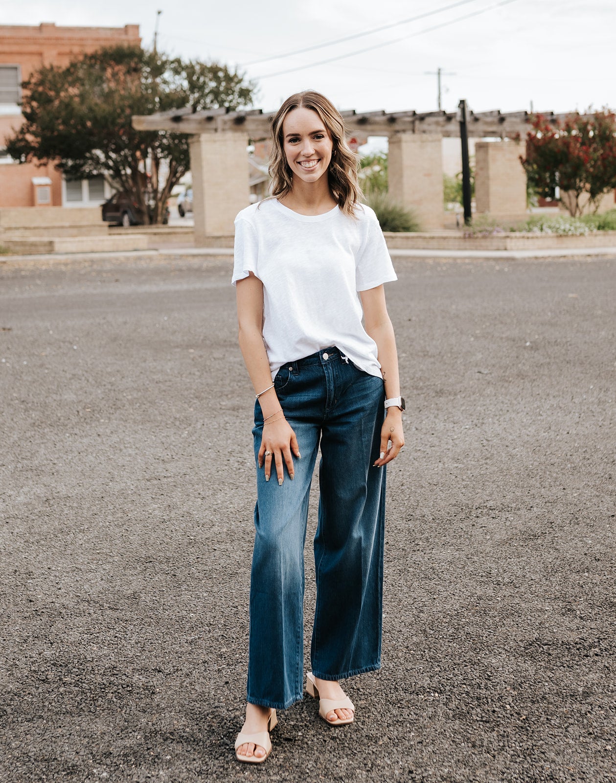 Foundation Slub Tee White ZT253912 - Southern Soule Designs