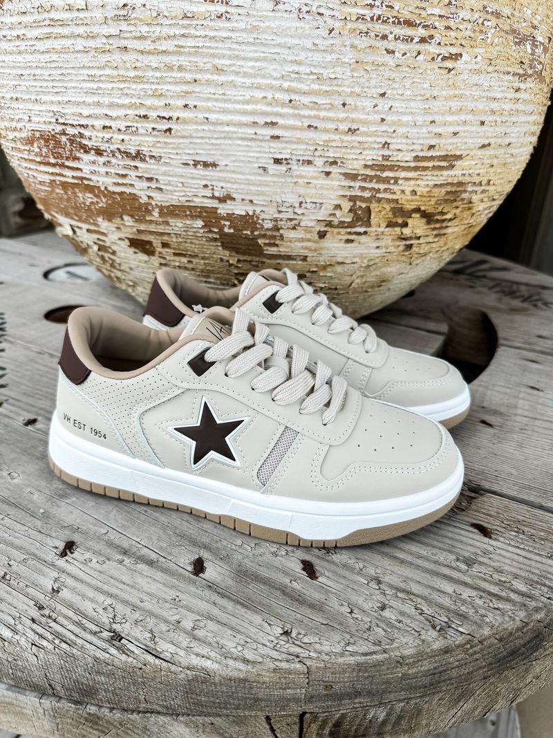 Fresh 14 Nude/Chocolate Sneaker - Southern Soule Designs