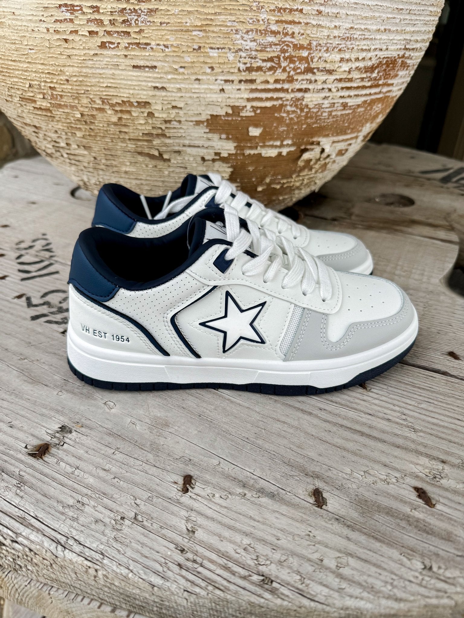 Fresh 15 White/Grey/Blue - Southern Soule Designs